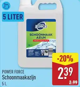 ALDI Power Force Schoonmaakazijn aanbieding