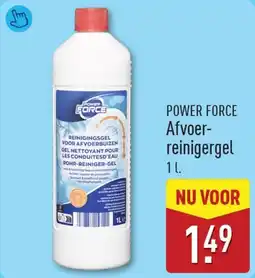 ALDI Power Force Afvoerreiniger gel aanbieding