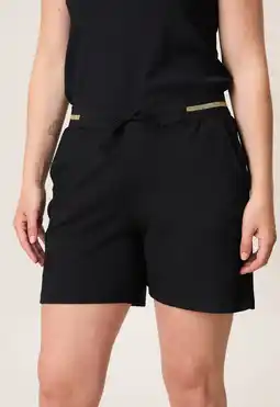 Wehkamp Miss Etam regular fit casual short - zwart aanbieding