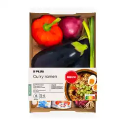 PLUS PLUS Verspakket Curry ramen aanbieding