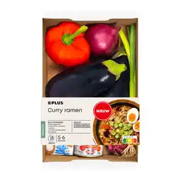 PLUS PLUS Verspakket Curry ramen aanbieding