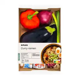 PLUS PLUS Verspakket Curry ramen aanbieding