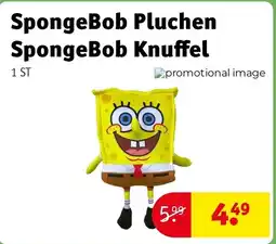 Kruidvat SpongeBob Pluchen SpongeBob Knuffel aanbieding