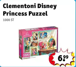 Kruidvat Clementoni Disney Princess Puzzel aanbieding