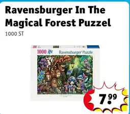Kruidvat Ravensburger In The Magical Forest Puzzel aanbieding