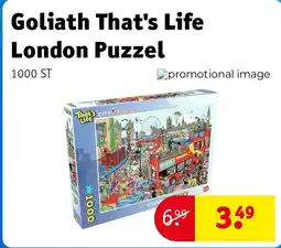 Kruidvat Goliath That's Life London Puzzel aanbieding