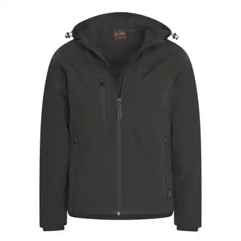 ANWB Cappuccino Italia Heren Softshell Hooded Jacket aanbieding
