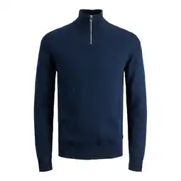 ANWB Jack & Jones Heren Emil Knit Half Zip aanbieding