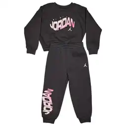 Foot Locker Jordan Bubble Trainingspakken Peuter - Grijs - Maat 104 - 110 CM - Katoen Fleece aanbieding