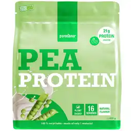 Holland & Barrett 2e product 50% korting | Purasana Vegan Erwten Proteïne Natuursmaak - 400g aanbieding