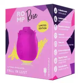 De Online Drogist Romp Rose Clitoral Stimulator Limited Edition aanbieding