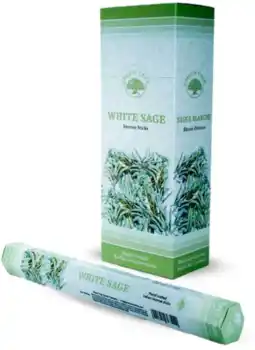 De Online Drogist Green Tree Wierook White Sage 20ST aanbieding