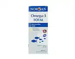 De Online Drogist Norsan Omega 3 Total Visolie Citroen Vloeibaar 200ML aanbieding