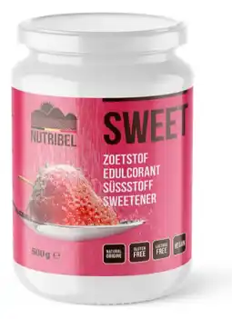De Online Drogist Nutribel Sweet Zoetstof 500GR aanbieding