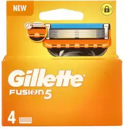De Online Drogist Gillette Fusion 5 Scheermesjes 4ST aanbieding