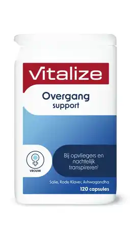 De Online Drogist Vitalize Overgang Support Capsules 120CP aanbieding