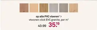 Karwei vtwonen click EVC granite, per m2 aanbieding