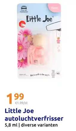 Action Little Joe autoluchtverfrisser aanbieding