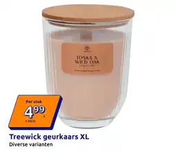 Action Treewick geurkaars XL aanbieding