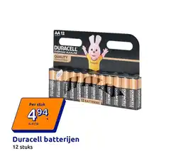 Action Duracell batterijen aanbieding