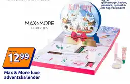 Action Max & More luxe adventskalender aanbieding
