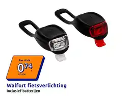 Action Walfort fietsverlichting aanbieding