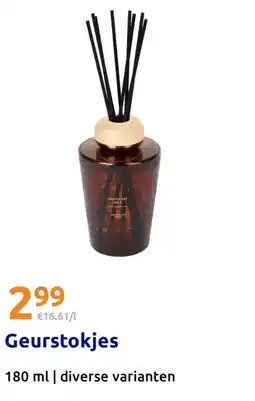 Action Geurstokjes aanbieding