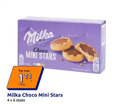 Action Milka Choco Mini Stars aanbieding