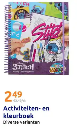 Action Activiteiten- en kleurboek aanbieding