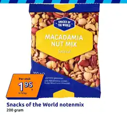 Action Snacks of the World notenmix aanbieding