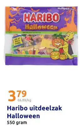 Action Haribo uitdeelzak Halloween aanbieding