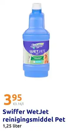 Action Swiffer WetJet reinigingsmiddel Pet aanbieding