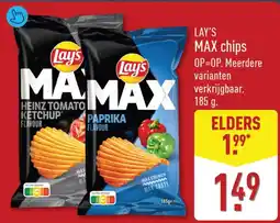 ALDI Lay's MAX chips aanbieding