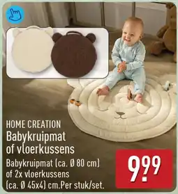 ALDI Babykruipmat of vloerkussens aanbieding