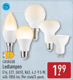 ALDI CASALUX Ledlampen aanbieding