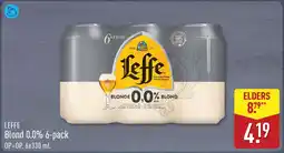 ALDI Leffe Blond 0.0% aanbieding
