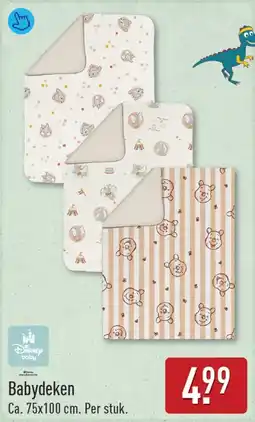 ALDI Disney baby Babydeken aanbieding