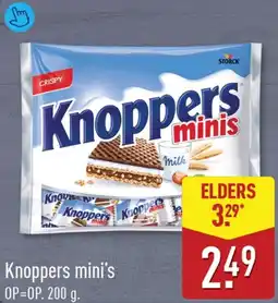 ALDI Knoppers mini's aanbieding