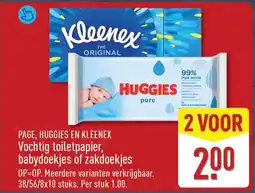 ALDI Page, Huggies en Kleenex aanbieding