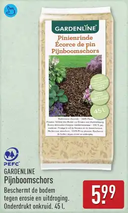 ALDI GARDENLINE Pijnboomschors aanbieding