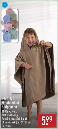 ALDI Handdoek of badponcho aanbieding