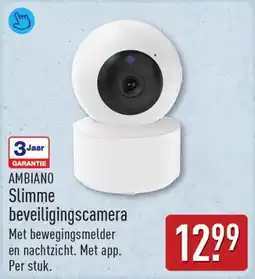 ALDI Ambiano Slimme beveiligingscamera aanbieding