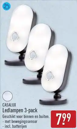 ALDI CASALUX Ledlampen 3-pack aanbieding