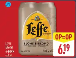 ALDI Leffe Blond aanbieding