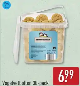 ALDI Vogelvetbollen 30-pack aanbieding