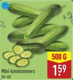 ALDI Mini Komkommer aanbieding