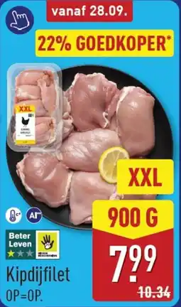 ALDI Kipdijfilet XXL aanbieding