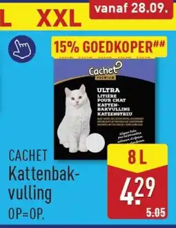ALDI Cachet Kattenbakvulling aanbieding