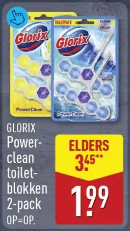 ALDI Glorix Powerclean Toiletblokken aanbieding