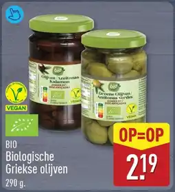 ALDI Bio Biologische Griekse Olijven aanbieding